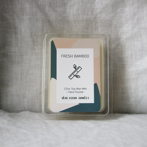 Clamshell Wax Melt - Fresh Bamboo