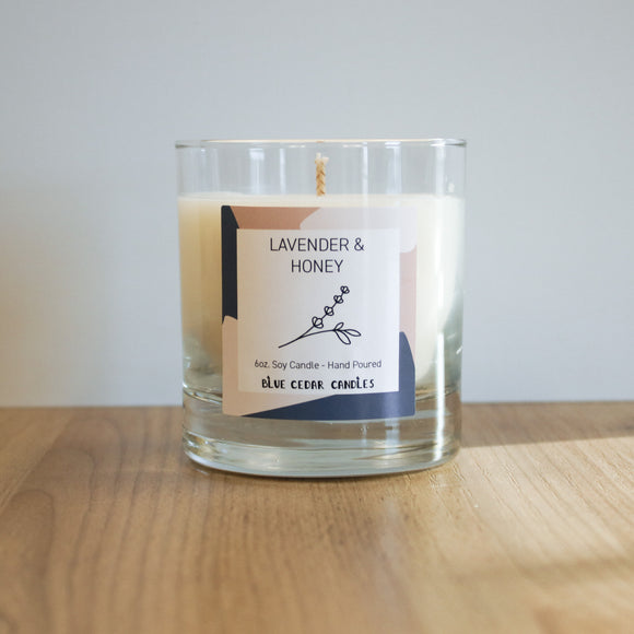 Lavender & Honey Candle