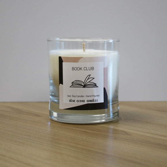 Book Club Candle